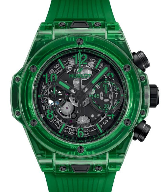 Hublot Big Bang Unico Green Saxem 42mm 441.JG.4990.RT - BRAND NEW