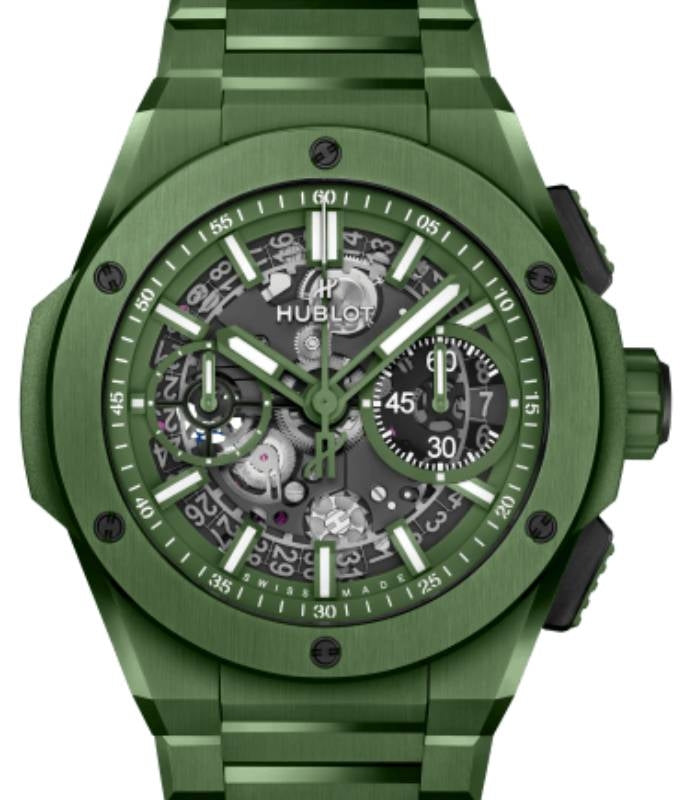 Hublot Big Bang Unico Integrated Green Ceramic 42mm 451.GX.5220.GX - BRAND NEW