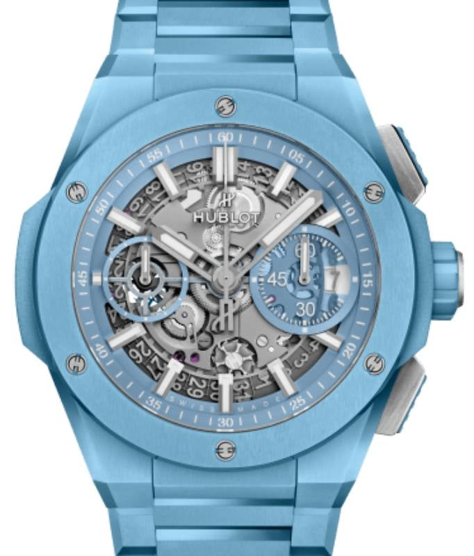 Hublot Big Bang Unico Integrated Sky Blue Ceramic 42mm 451.EX.5120.EX - BRAND NEW