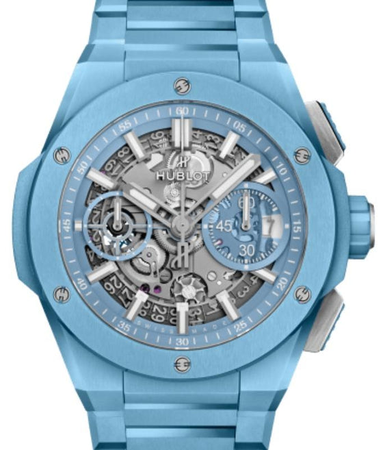 Hublot Big Bang Unico Integrated Sky Blue Ceramic 42mm 451.EX.5120.EX - BRAND NEW