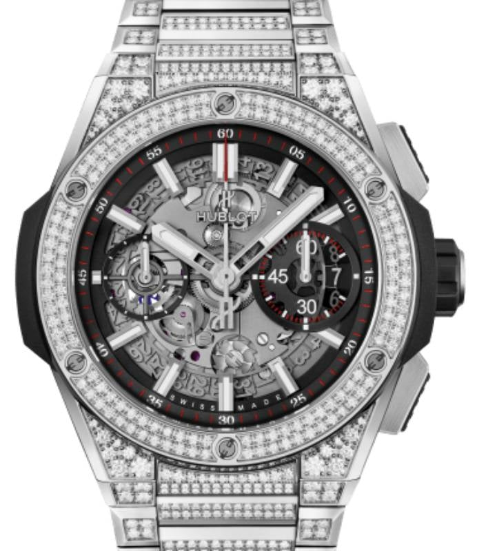 Hublot Big Bang Unico Integrated Titanium Pave 42mm 451.NX.1170.NX.3704 - BRAND NEW