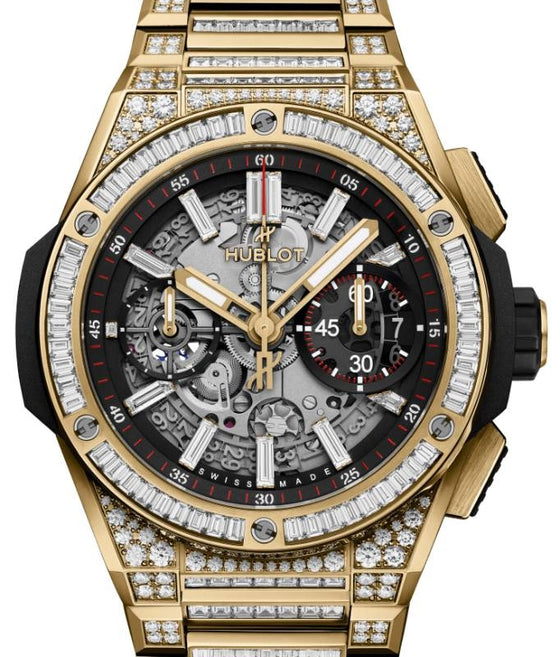 Hublot Big Bang Unico Integrated Yellow Gold Jewellery 42mm 451.VX.1130.VX.9804 - BRAND NEW