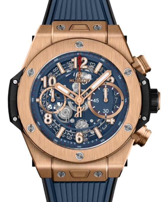 Hublot Big Bang Unico Chronograph King Gold Blue 42mm 441.OX.5189.RX