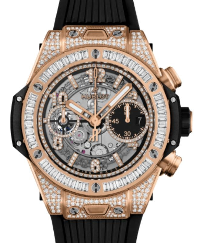 Hublot Big Bang Unico King Gold Pave 42mm 441.OX.1181.RX.0904 - BRAND NEW