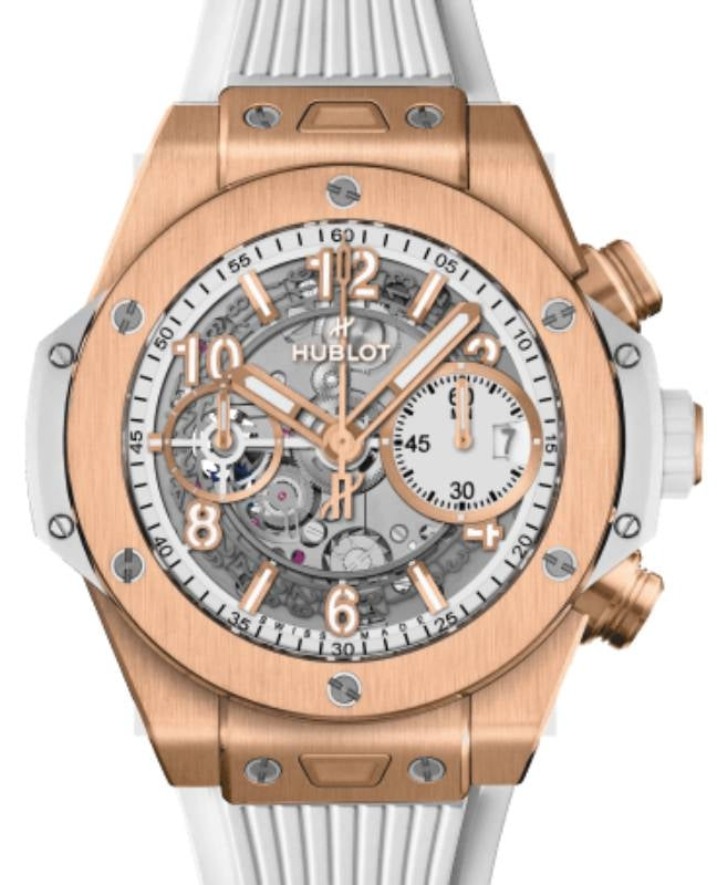 Hublot Big Bang Unico King Gold White Diamonds 42mm 441.OE.2011.RW - BRAND NEW