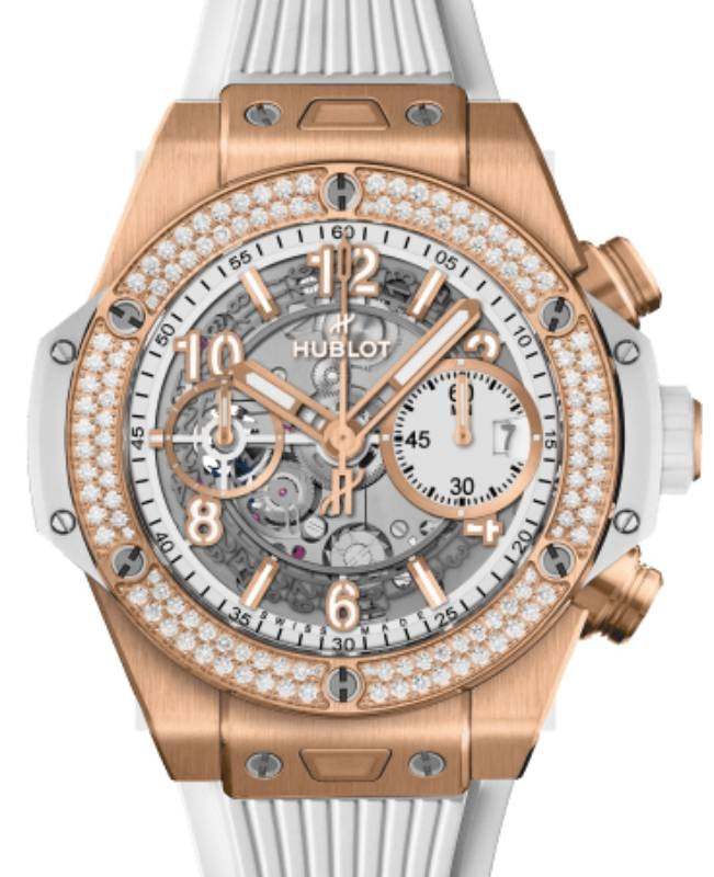 Hublot Big Bang Unico King Gold White Diamonds 42mm 441.OE.2011.RW.1104 - BRAND NEW