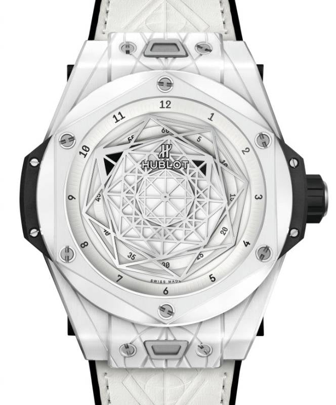 Hublot Big Bang Unico Sang Bleu Ceramic 45mm White Dial 415.HX.2027.VR.MXM19
