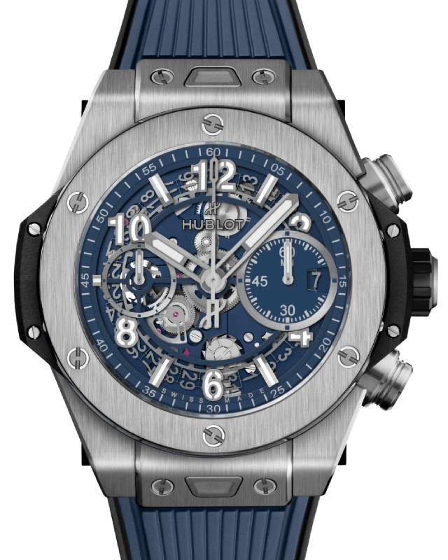 Hublot Big Bang Unico Titanium Blue 42mm 441.NX.5171.RX - BRAND NEW