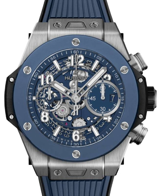 Big Bang Unico Titanium Blue Ceramic 42mm 441.NL.5171.RX - BRAND NEW