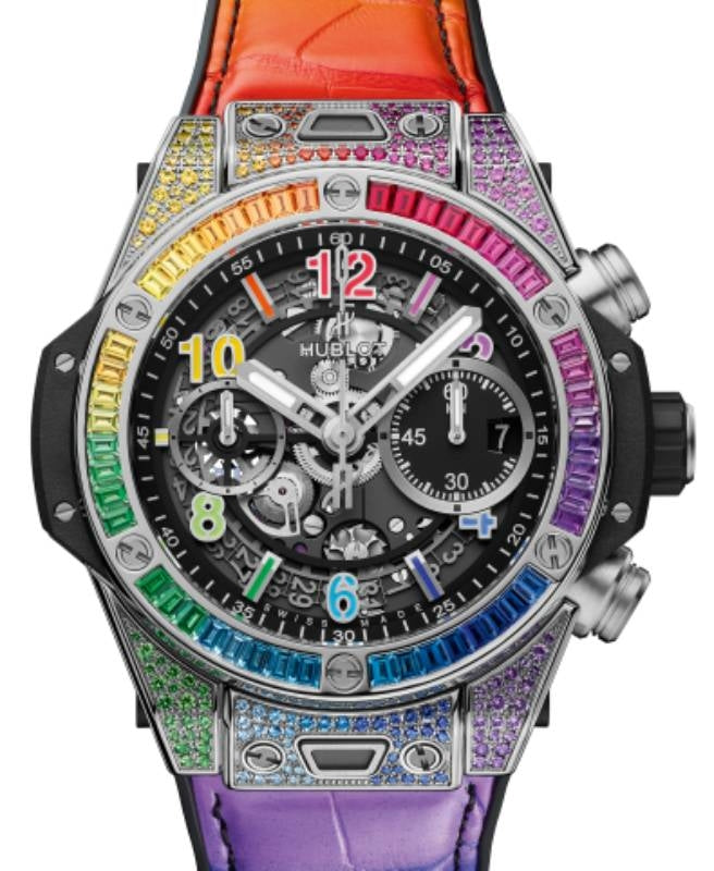 Hublot Big Bang Unico Titanium Rainbow 42mm 441.NX.1117.LR.0999 - BRAND NEW