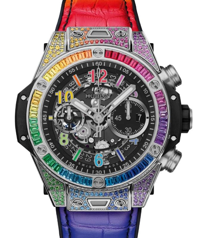 Hublot Big Bang Unico Titanium Rainbow 44mm 421.NX.1117.LR.0999 - BRAND NEW