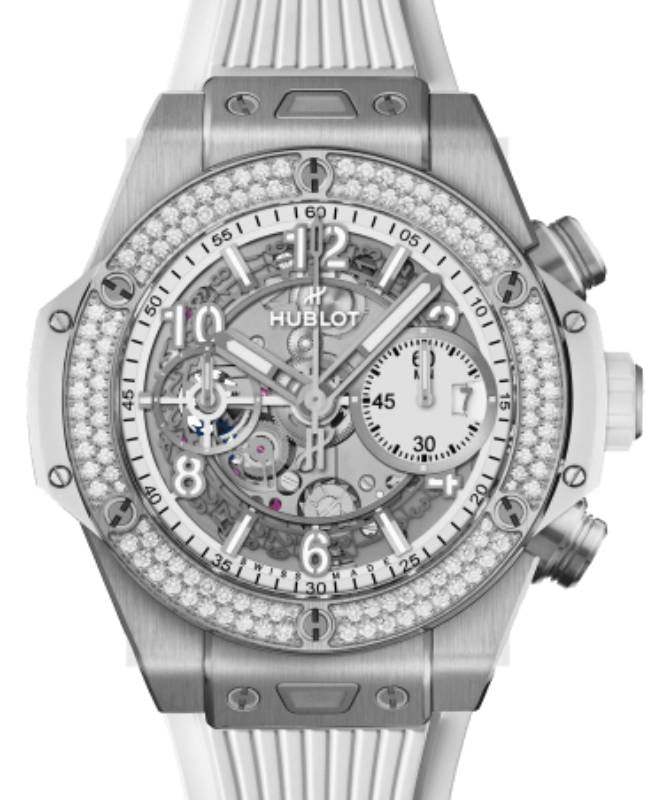 Hublot Big Bang Unico Titanium White Diamonds 42mm 441.NE.2011.RW.1104 - BRAND NEW