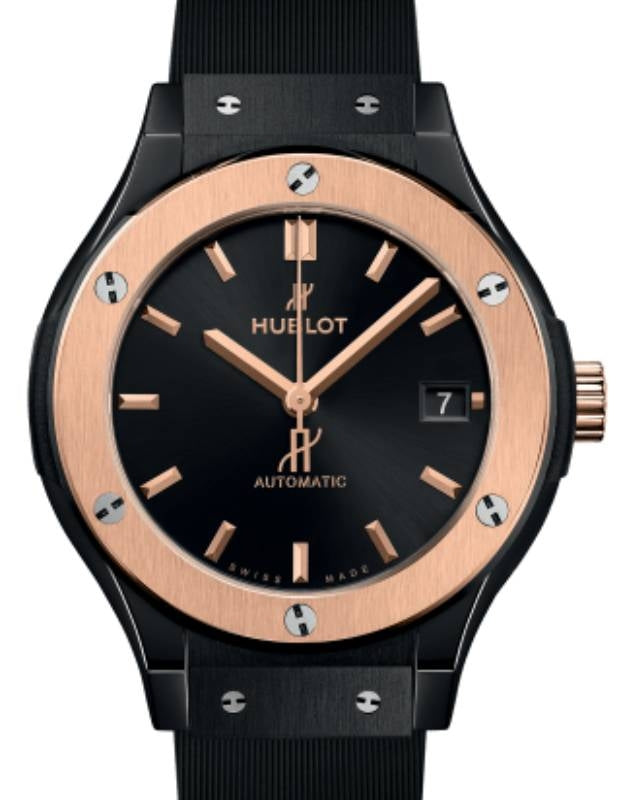 Hublot Classic Fusion 3-Hands Ceramic King Gold 38mm 565.CO.1480.RX - BRAND NEW