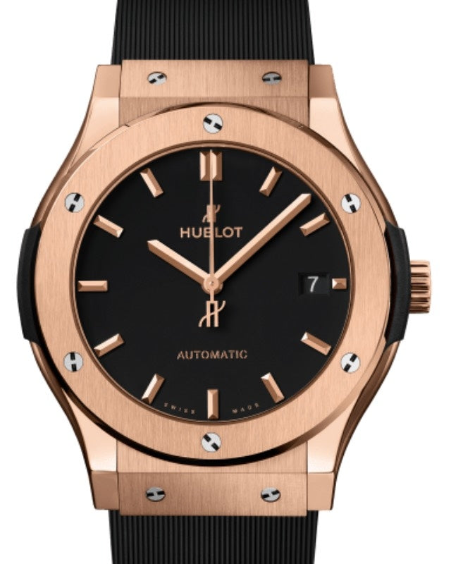 Hublot Classic Fusion 3-Hands King Gold 45mm King Gold Black Dial 511.OX.1181.RX