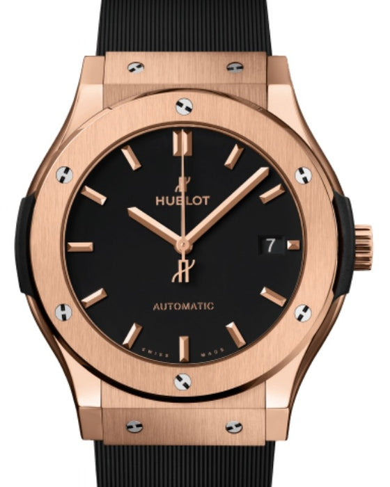 Hublot Classic Fusion 3-Hands King Gold 45mm King Gold Black Dial 511.OX.1181.RX