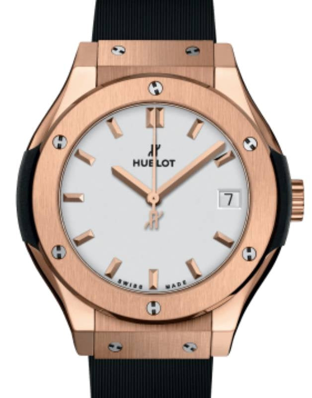 Hublot Classic Fusion 3-Hands King Gold Opalin 33mm 581.OX.2611.RX - BRAND NEW