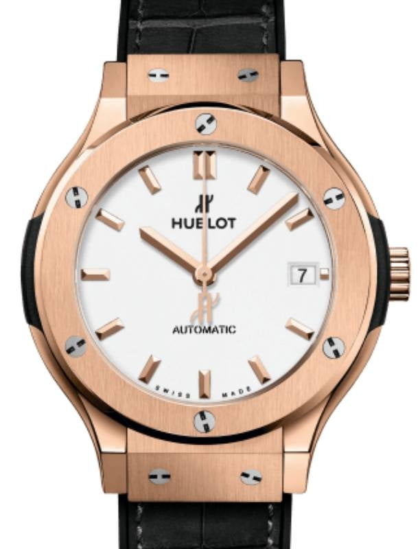 Hublot Classic Fusion 3-Hands King Gold Opalin 38mm 565.OX.2611.LR - BRAND NEW