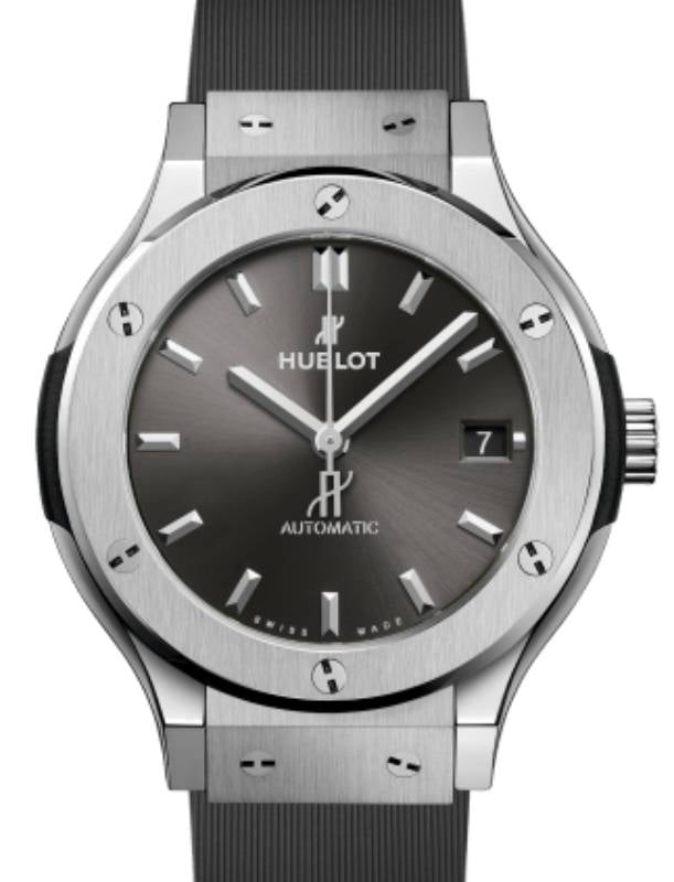 Hublot Classic Fusion 3-Hands Racing Grey Titanium 38mm 565.NX.7071.RX - BRAND NEW
