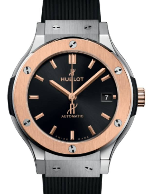 Hublot Classic Fusion 3-Hands Titanium King Gold 38mm 565.NO.1480.RX - BRAND NEW