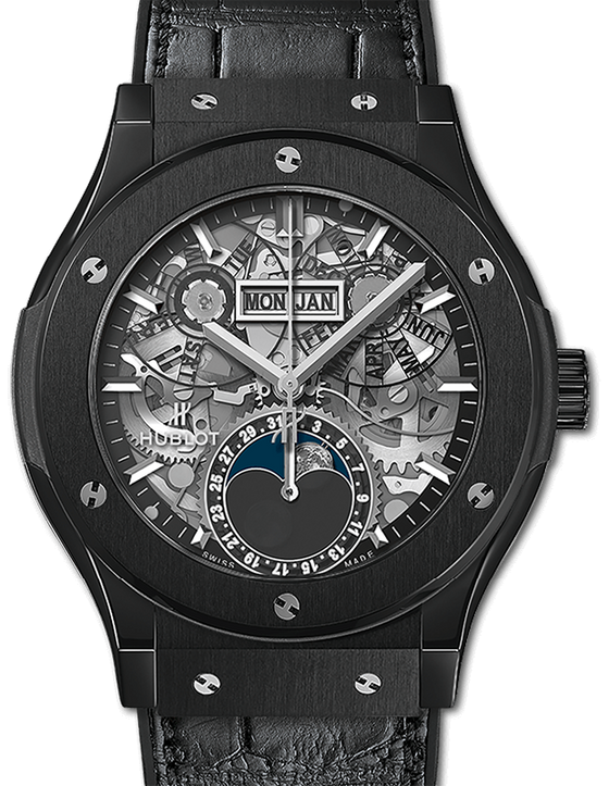 Hublot Classic Fusion Aerofusion Moonphase Black Magic 42mm 547.CX.0170.LR - BRAND NEW