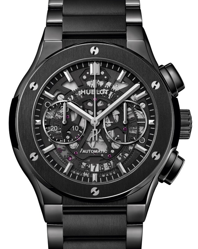 Hublot Classic Fusion Chronograph Aerofusion Black Magic Ceramic 45mm 528.CM.0170.CM - BRAND NEW