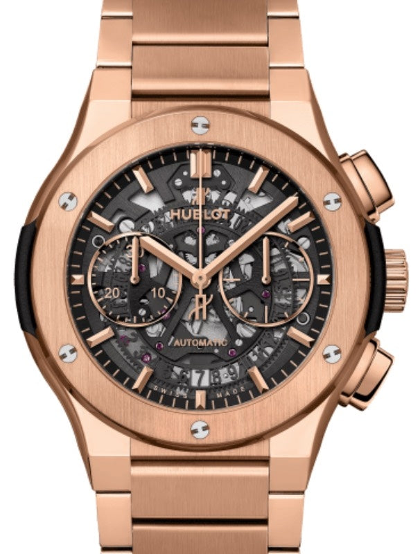 Hublot Classic Fusion Chronograph Aerofusion King Gold Bracelet 45mm 528.OX.0180.OX - BRAND NEW