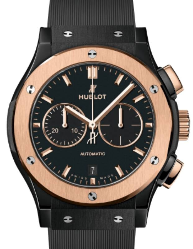 Hublot Classic Fusion Chronograph Ceramic King Gold 42mm 541.CO.1181.RX - BRAND NEW