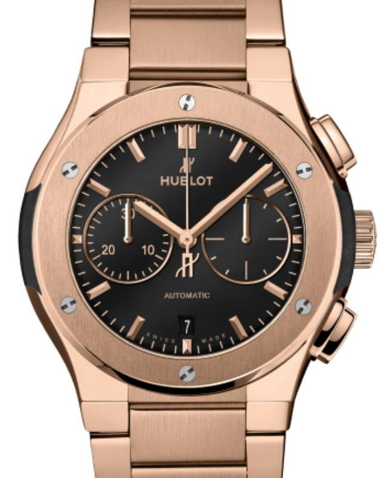 Hublot Classic Fusion Chronograph King Gold Bracelet 42mm 540.OX.1180.OX - BRAND NEW