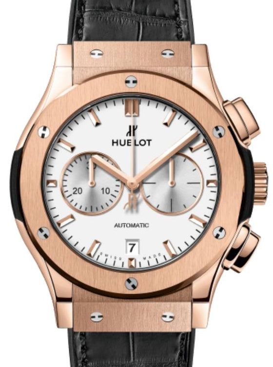 Hublot Classic Fusion Chronograph King Gold Opalin 42mm 541.OX.2611.LR - BRAND NEW