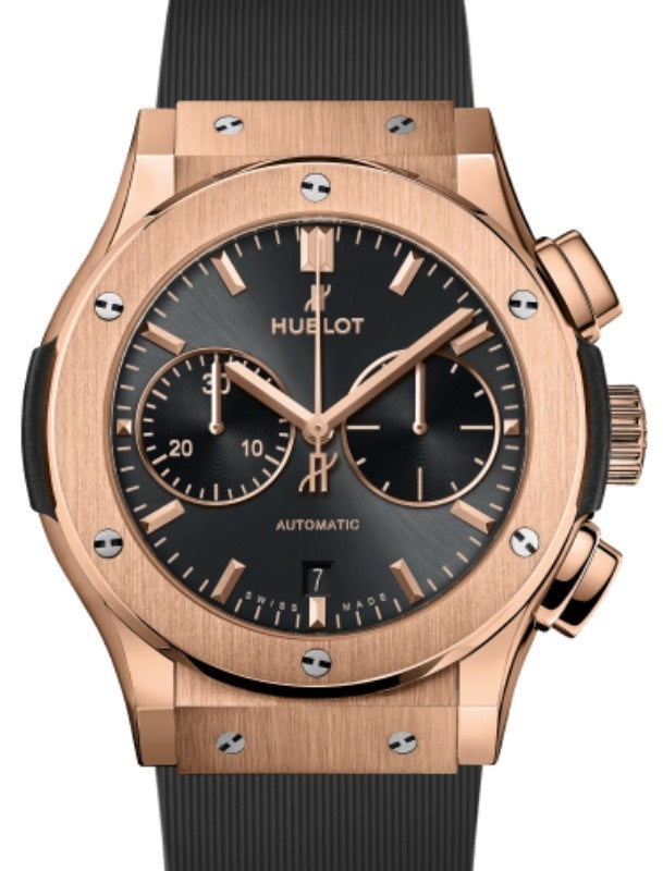 Hublot Classic Fusion Racing Grey Chronograph King Gold 45mm 521.OX.7081.RX - BRAND NEW