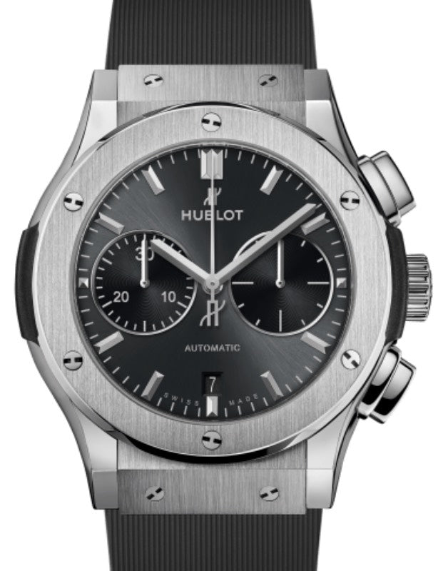 Hublot Classic Fusion Racing Grey Chronograph Titanium 45mm 521.NX.7071.RX - BRAND NEW