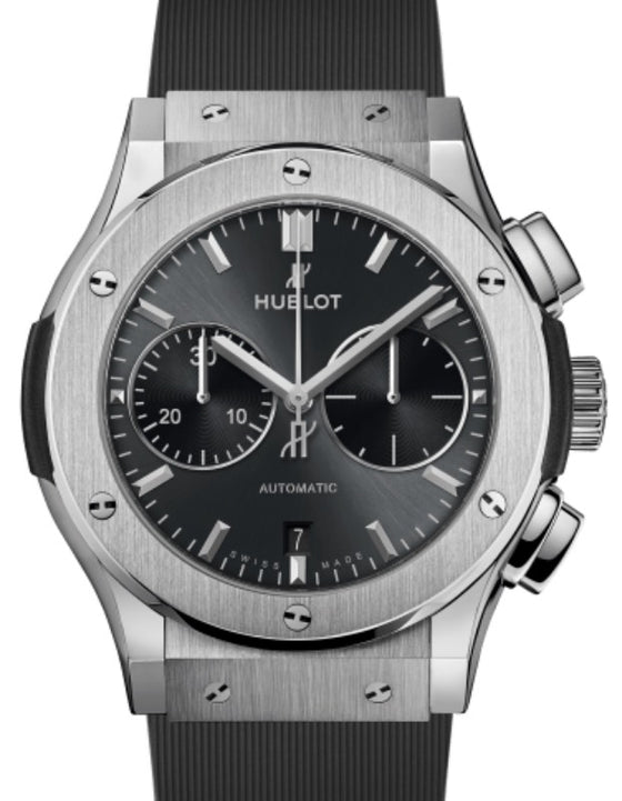 Hublot Classic Fusion Racing Grey Chronograph Titanium 45mm 521.NX.7071.RX - BRAND NEW