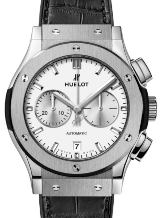 Hublot Classic Fusion Chronograph Titanium Opalin 42 mm 541.NX.2611.LR - BRAND NEW