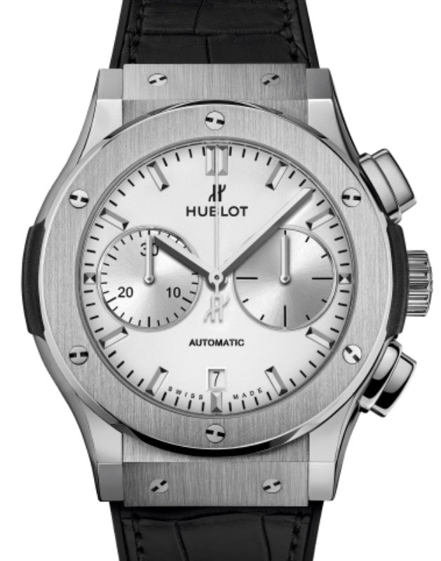 Hublot Classic Fusion Chronograph Titanium Opalin 45mm 521.NX.2611.LR - BRAND NEW