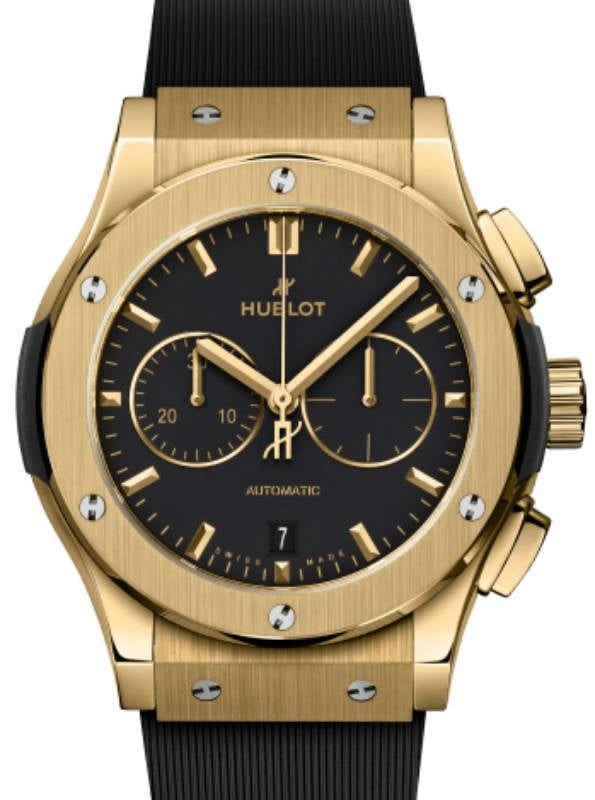Hublot Classic Fusion Chronograph Yellow Gold 42mm 541.VX.1130.RX - BRAND NEW