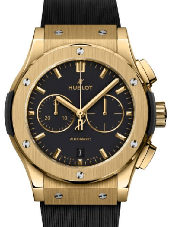 Hublot Classic Fusion Chronograph Yellow Gold 42mm 541.VX.1130.RX - BRAND NEW