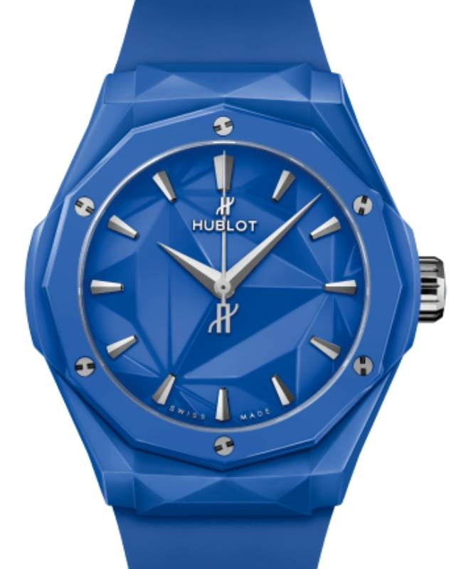 Hublot Classic Fusion Orlinski Blue Ceramic 40mm 550.ES.5100.RX.ORL21 - BRAND NEW
