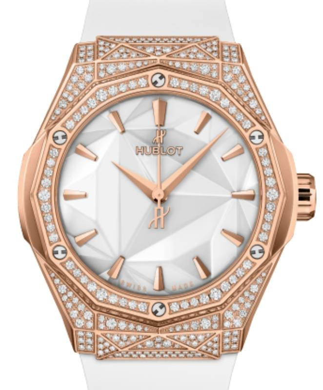 Hublot Classic Fusion Orlinski King Gold White Pave 40mm 550.OS.2200.RW.1604.ORL20 - BRAND NEW