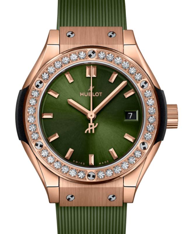 Hublot Classic Fusion Racing Grey King Gold Diamonds 29mm 591.OX.8980.RX.1204