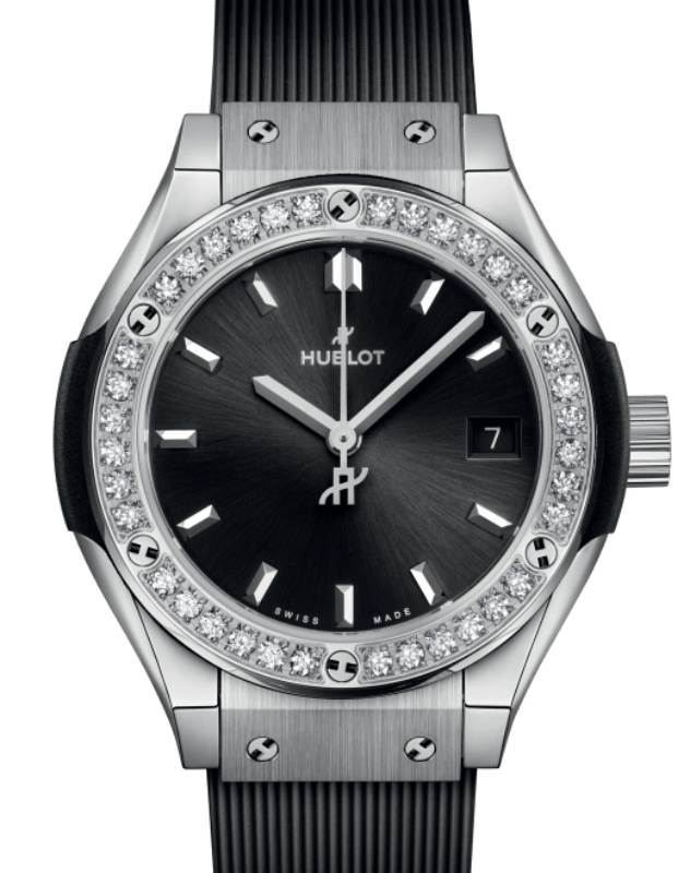 Hublot Classic Fusion Titanium Diamonds 29mm 591.NX.1470.RX.1204