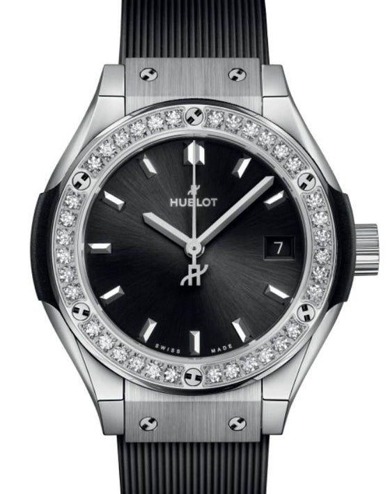Hublot Classic Fusion Titanium Diamonds 29mm 591.NX.1470.RX.1204
