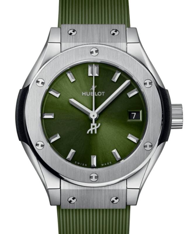 Hublot Classic Fusion Titanium Green 29mm 591.NX.8970.RX