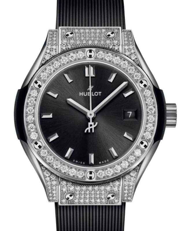 Hublot Classic Fusion Titanium Pave 29mm 591.NX.1470.RX.1604