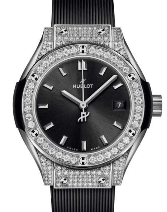Hublot Classic Fusion Titanium Pave 29mm 591.NX.1470.RX.1604