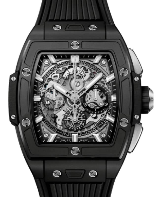 Hublot Shaped Spirit of Big Bang Black Magic Ceramic 42mm 642.CI.0170.RX