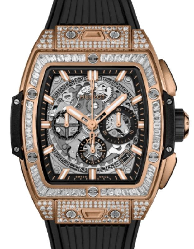 Hublot Shaped Spirit of Big Bang Chronograph King Gold Jewellery 42mm 642.OX.0180.RX.0904 - BRAND NEW