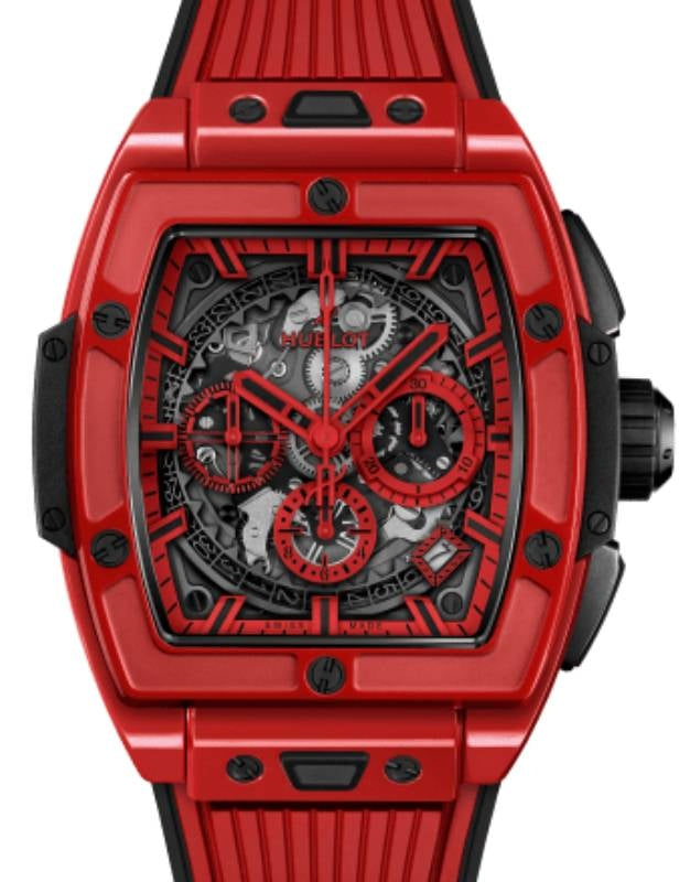 Hublot Shaped Spirit of Big Bang Chronograph Red Magic 42mm 642.CF.0113.RX - BRAND NEW