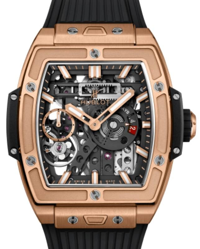 Hublot Shaped Spirit of Big Bang Meca-10 King Gold 45mm 614.OX.1180.RX - BRAND NEW