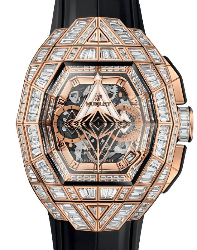 Hublot Shaped Spirit of Big Bang Partnerships Sang Bleu High Jewellery King Gold 648.OX.9010.RX.9904.MXM24