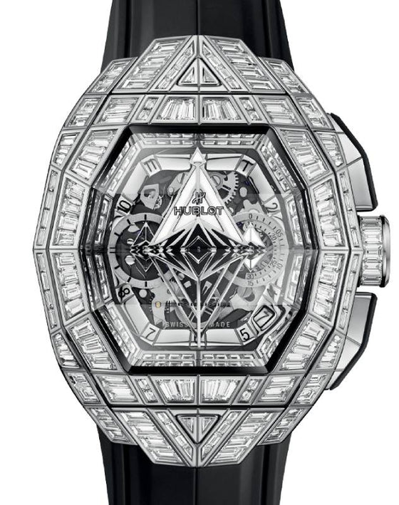 Hublot Shaped Spirit of Big Bang Partnerships Sang Bleu High Jewellery White Gold 648.WX.9010.RX.9904.MXM24